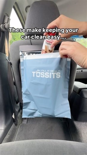 tossits on Instagram: "Clean up on the go with Tossits! #fyp #foryou #reels #cleantips #cleanhacks #cleaningmotivation #cleaningtips #cleaninghacks #cleaninterior #cleancar #carfinds #caraccessories"