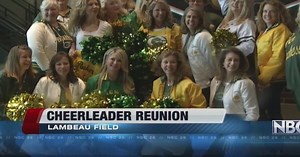 Packer cheerleader reunion