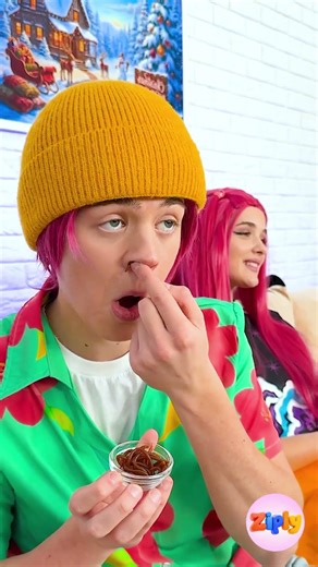 Nose worm prank 😱