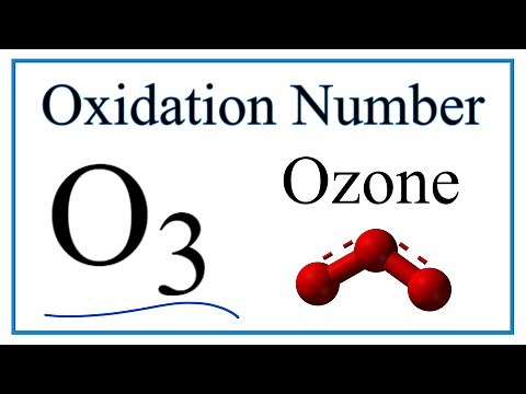 How to find the Oxidation Number for in O3 (Ozone)