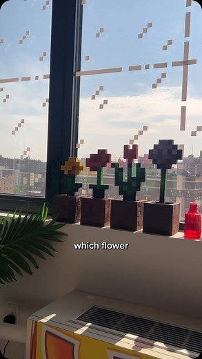 juan marquez on Instagram: "minecraft allium flower tutorial! #minecraftflower #minecraftdiy"
