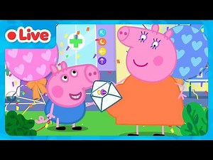 🔴 LIVE: George Pig And Baby Evie Adventures 🍼 Peppa Pig & Evie Pig Full Episodes | Kids Cartoons