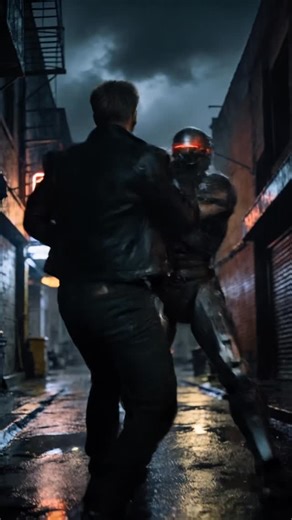 Multiverse Mayhem on Instagram: "Steel vs steel. Justice vs annihilation. 🤖🔥 When RoboCop locks onto a Terminator unit, the city becomes a war zone of sparks and shattered concrete. #RoboCop #Terminator #SciFiBattle #robocopvsterminator"