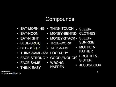 #11 ASL Compounds