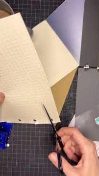 FLEXNOTEに手を出したが、リフィルは手作りと。 #手帳タイム #ハンドメイド #かきかた #アート #手作り工作 #システム手帳 #handmade #手帳パラパラ #flex #ノート