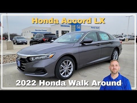 2022 Honda Accord LX Walk Around Review