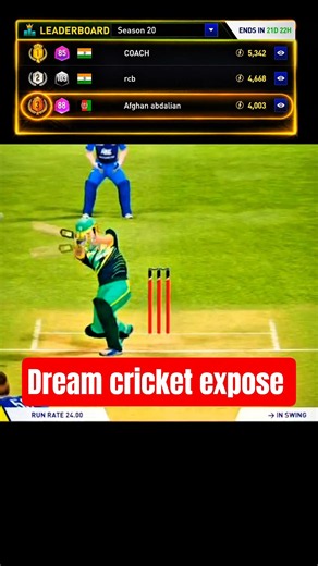 Dream cricket expose #dreamcricket2025 #halo #cricketshorts #shorts