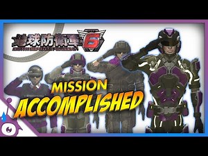 Earth Defense Force 6 - Mission 147 (English Subtitles) - The Balance of Time / Final Boss + Ending