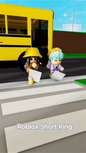 Baby saja failed exam, then what happened😁#roblox #kpop #brookhaven