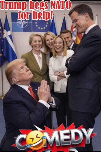 Trump Begs NATO For Help To Bomb Iran and Join the War Political Satire Funny Parody Comedy Sketch