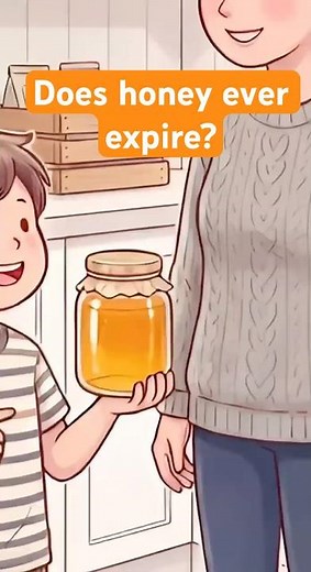 Why does #honey never expire? #science #nature #honeybee