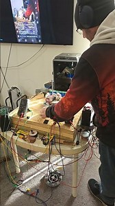 Battery operated electromagnetic rotor conceptual build