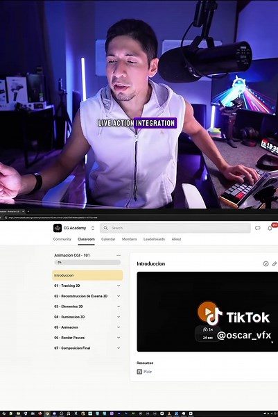 Nuevo Entrenamiento de Animación CGI en CG Academy
