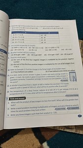 When will the product of two integers be less than both? When w... | Filo