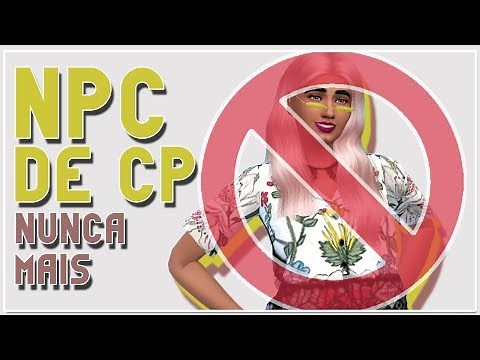 COMO DESABILITAR CPS PARA NPCS ALEATÓRIOS || The Sims 4