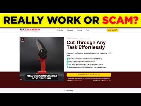 Wood Ranger Mini Chainsaw Review – Legit Mini Chainsaw or Scam Tool?