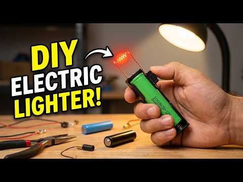 I Built an Electric Lighter From Scratch