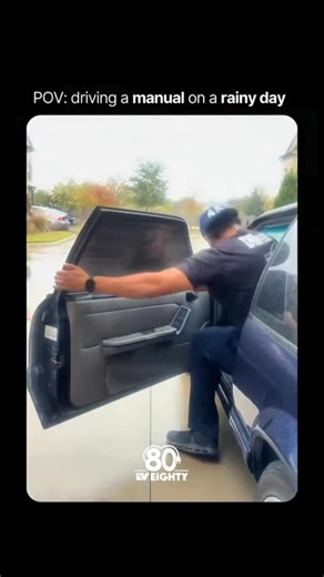 EV80 on Instagram: "iykyk Few things spike a driver’s heart rate quite like the sudden slip of a wet shoe off a spring-loaded clutch pedal. Rainwater drastically reduces friction between your soles and the pedal covers, compromising your ability to modulate the clutch and brake effectively. This loss of grip turns muscle memory into a guessing game, often resulting in embarrassing stalls, jerky gear changes, or dangerous slips during emergency stops. Compounding the issue, wet floor mats can cau