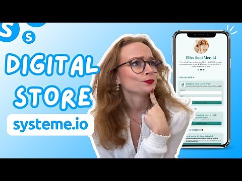 Create a DIGITAL STORE 📱 with SYSTEME.IO 🤩 [THE COMPLETE TUTORIAL]