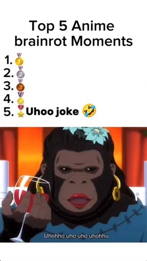 Ultimate anime brainrot moments #anime #brainrot