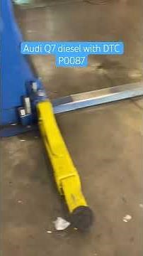 Q7 with DTC P0087 diagnosis. #n276#diesel pump#q7 p0087