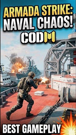 First Time on Armada Strike & I’m Hooked! ⚓️🔥 #CODMobile #ArmadaStrike #CODM #GamingShorts #FPS