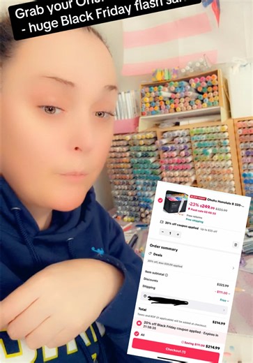 Ohuhu Honolulu 320 set alcohol markers - huge Black Friday flash sale! Run before they sell out. #blackfridayearlydeals #blackfridaydeals #ohuhumarkers #ohuhu #markers