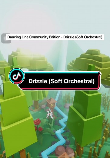 Dancing Line Community Edition Drizzle (Soft Orchestral) Gameplay