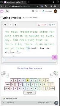 Day 16 - Typing Practice | My Journey to Master 10-Finger Typing - LazyTyping