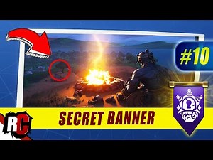 Fortnite | WEEK 10 Secret Banner Location (Season 7 Week 10 Loading Screen / Snowfall Skin)