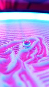 11K views · 131 reactions | A bluejay takes form in the sand, one graceful line at a time. ✨ Oasis Mini transforms motion into art, inviting calm and wonder into your space. Ready to create your own masterpiece? #kineticart #kineticsand #drawing #aesthetic #oasismini #relaxation #mesmerizing #art #birdart #serenity | Grounded Labs | Facebook