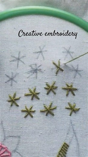 creative embroidery # design Embroidery # simple embroidery # hand work