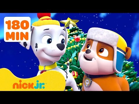 Patrulha Canina ☃️🎄 Melhores resgates de inverno e Natal! | 3 horas | Nick Jr. em Português