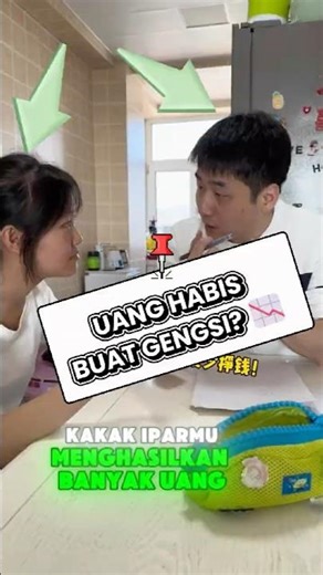 GAYA ELITE, EKONOMI SULIT! Kakak Ipar China Bongkar Kebiasaan Buang Duit Zaman Sekarang 💸#shorts