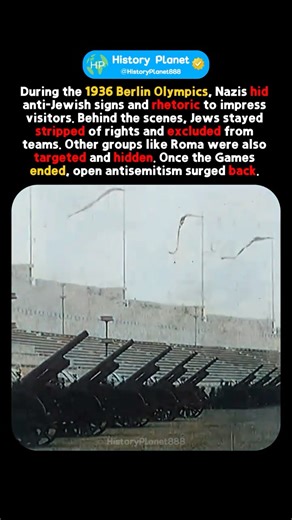 What Germans Hid During the Olympics #history