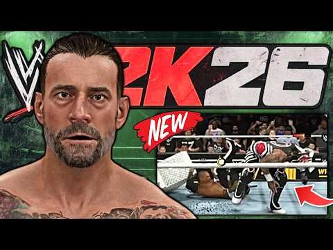 WWE 2k26 MADE THE GAMEPLAY LOOK MUCH BETTER THAN BEFORE! THIS IS FUN...