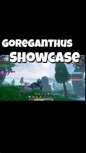 Goreganthus Showcase in Cos #showcase #creaturesofsonariaroblox #roblox #cool #creature
