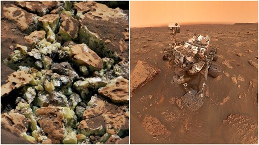 Curiosity rover discovers never-before-seen mysterious crystals on Mars