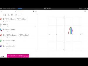 Visualizing Shell Method with Desmos 3d