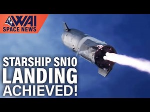 SpaceX Starship SN10 High Altitude Test Flight and Analysis! Stuck the landing! [EDITED STREAM]