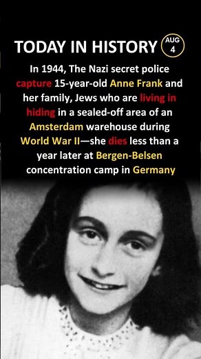 The Day Anne Frank Was Discovered 📖