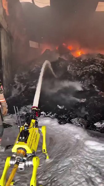 The future of firefighting has arrived and it’s a total game-changer for frontline safety.  We are seeing a massive shift in how emergency teams tackle the "red zone." Robots are now entering burning… | Harry Tottman