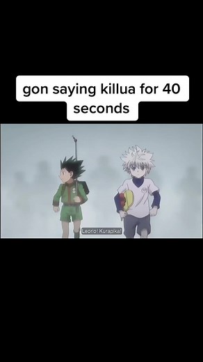 Killua and Gon Audio Conversation Scene Analysis