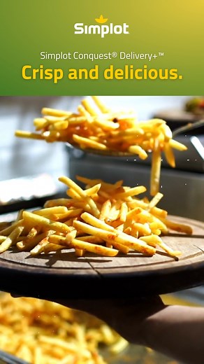 The best of classic fries, on your guest’s table. With up to 40 minutes of holding time*, Simplot Conquest® Delivery ™ Fries are coated with a unique starch coating to maintain crispiness for much longer. Say goodbye to soggy fries and hello to happy customers! Find the product on the link in our bio. For more content, follow our Facebook and Instagram page! 🥑🍟 www.facebook.com/SimplotSEA www.instagram.com/simplotsea #SimplotSEA #fries #frenchfries #frenchfrieslover #frieslover #friesfacts #fu