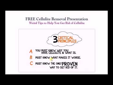 Cellulitis Treatment - How to Get Rid of Cellulite on Your Legs, Thighs, & Buttocks