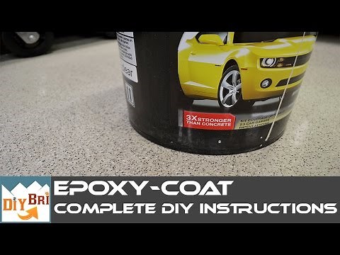 How to Epoxy a Garage Floor - Every Step Explained