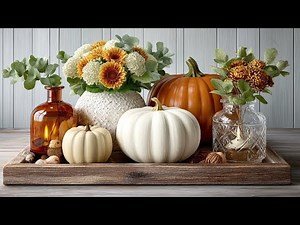 Farmhouse Autumn Decorating Tour 🏡 | Rustic Cottage Vibes & Cozy Fall 2025 Ideas