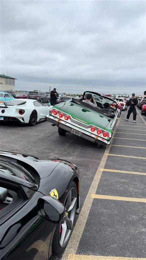 Is he the coolest? #urrapp #classic #lowrider #fordGT #rally | Low Rider