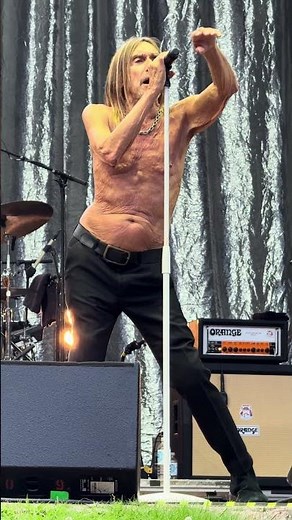 🔥⚡ Iggy Pop – in the Red Hot Chili Peppers orbit – shirtless and still built for confrontation