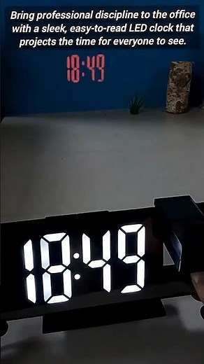 High Definition Digital Office Clock For Precise Time Management